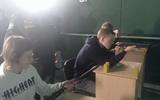Сборная команда школы 7-9-ых классов приняла участие в соревнованиях по стрельбе из пневматической винтовки